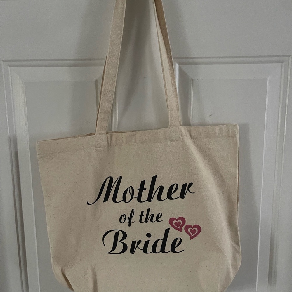 Cream 'Mother of the Bride' Tote Bag